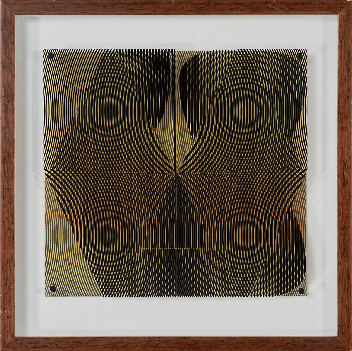 Gocce 'Progetto per una doppia serigrafia'