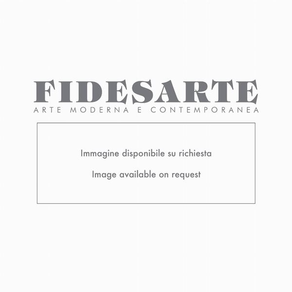 PINO  PINELLI : Pittura GR  (1988)  - pittura su elemento sagomato - Asta Asta di arte moderna e contemporanea - Fidesarte - Casa d'aste