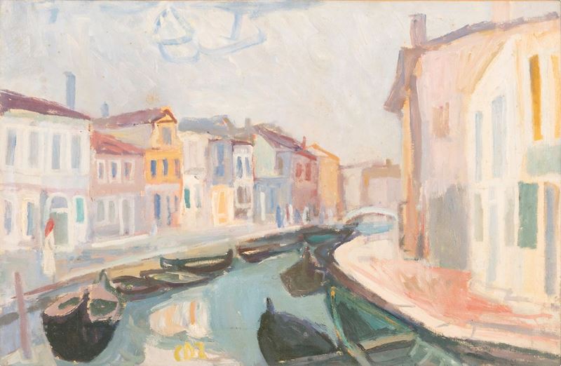 Carlo dalla Zorza - Burano, Canale Cavanelle