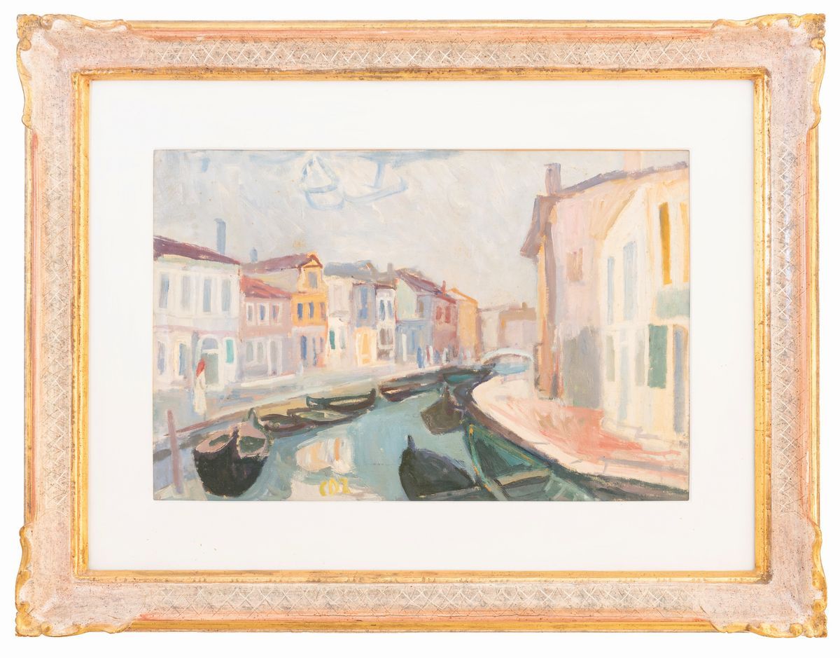 Carlo dalla Zorza - Burano, Canale Cavanelle