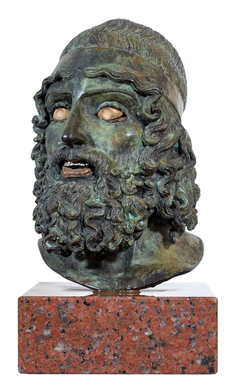 Testa del guerriero di Riace