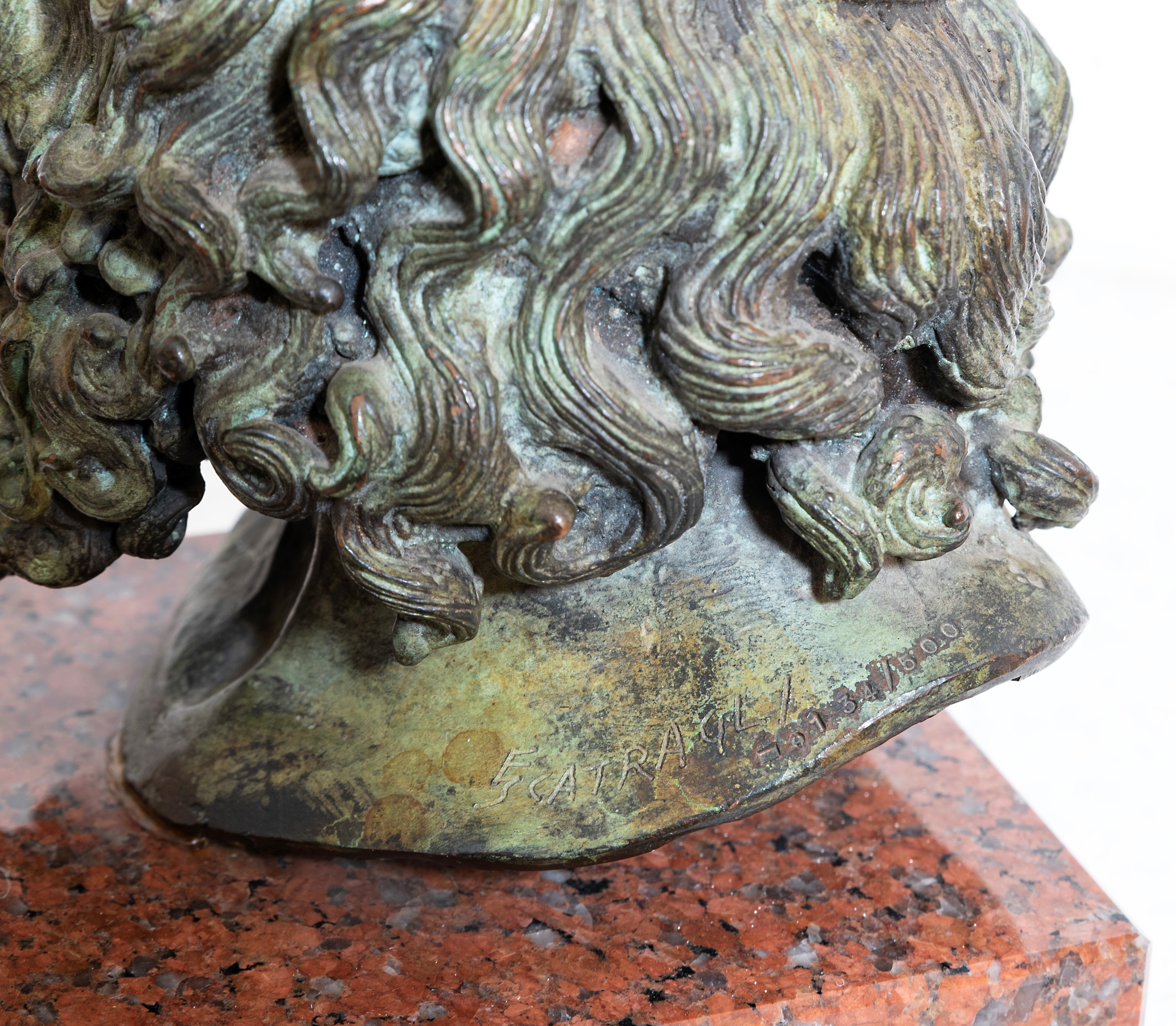 Testa del guerriero di Riace