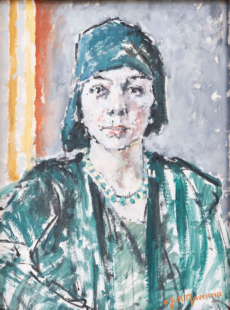 Juti Ravenna - Ritratto di Maria Zannini