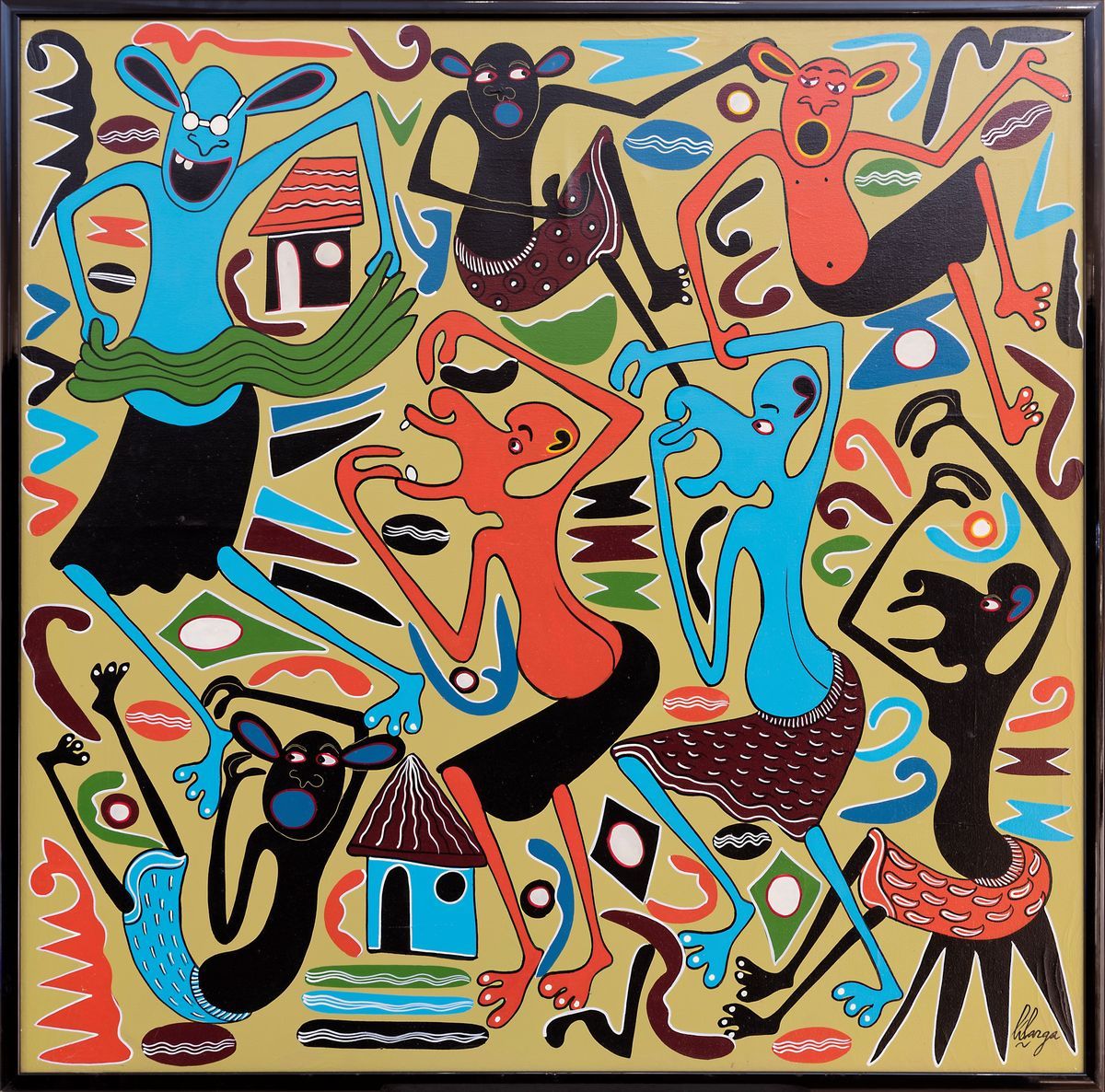 George Lilanga - Senza Titolo
