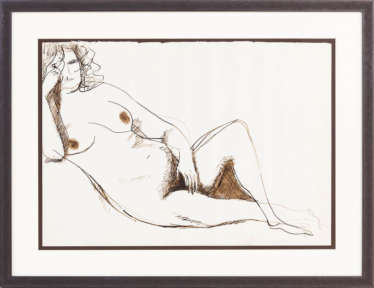 Bruno Saetti - Nudo Disteso