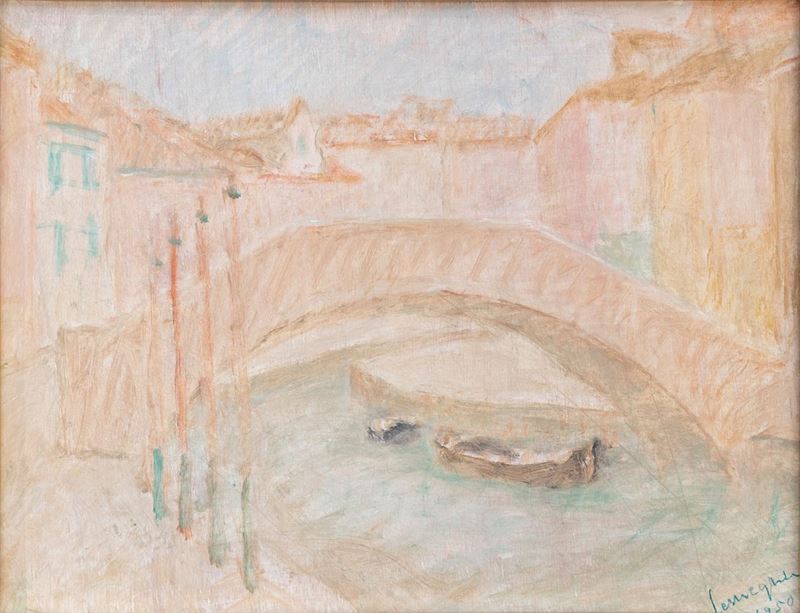 Pio Semeghini - Canale a Burano