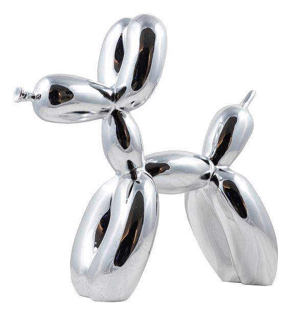 JEFF  KOONS (After) - Balloon Dog (SIlver)