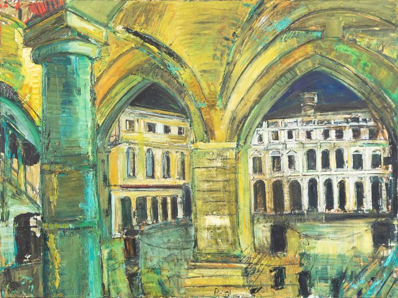 Giovanni Frangi - Piazza Vecchia