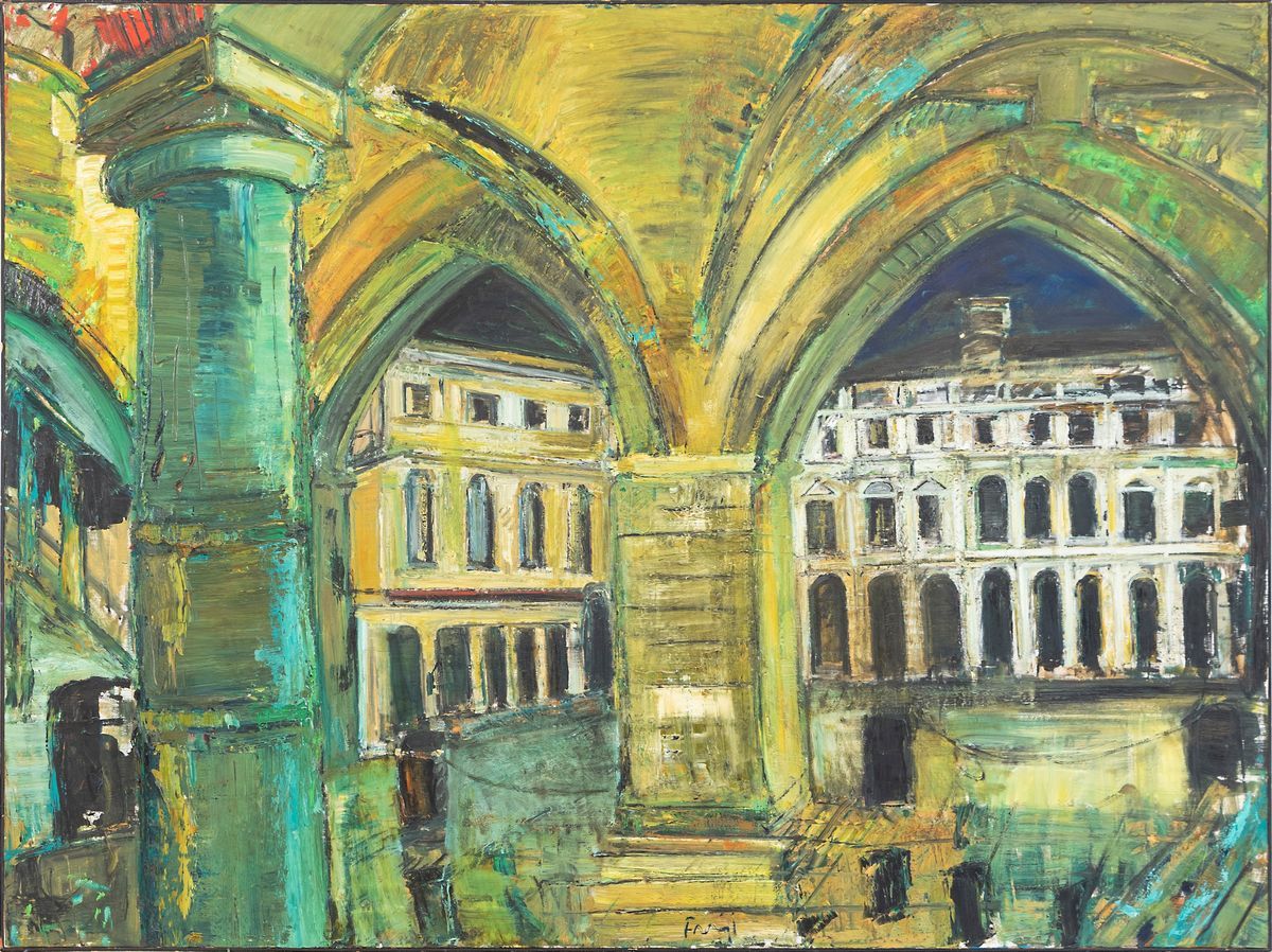 Giovanni Frangi - Piazza Vecchia