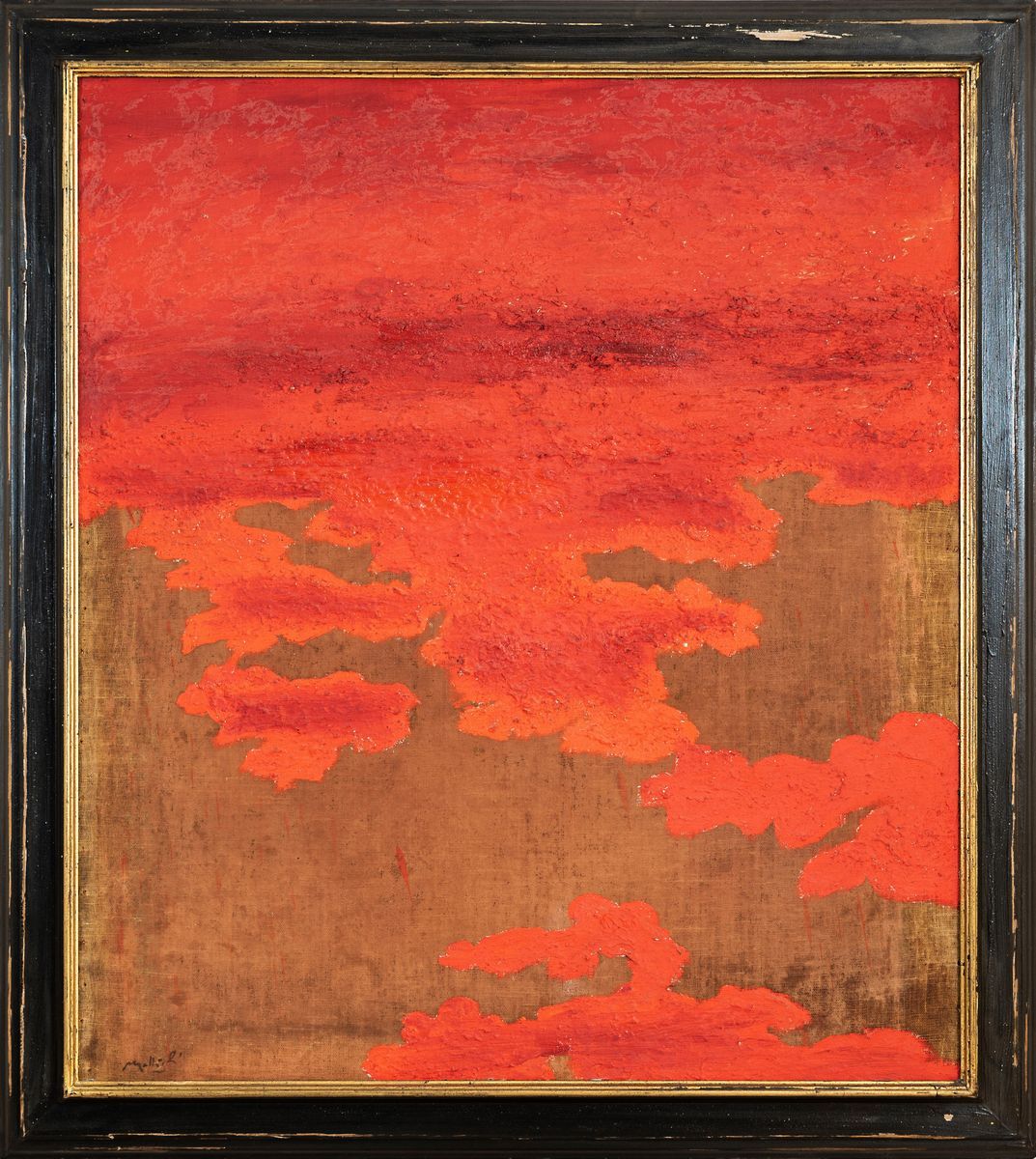 Carlo Mattioli - Campo di Papaveri