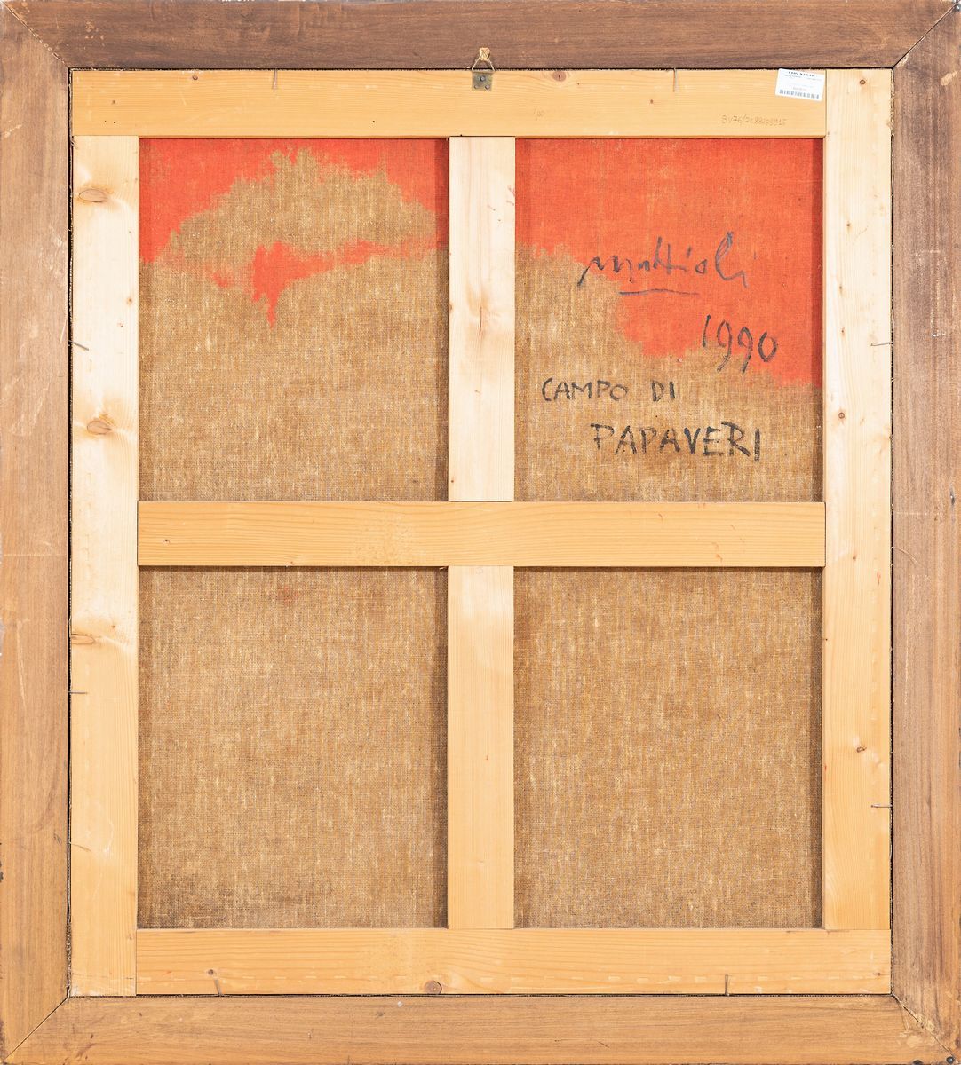 Carlo Mattioli - Campo di Papaveri