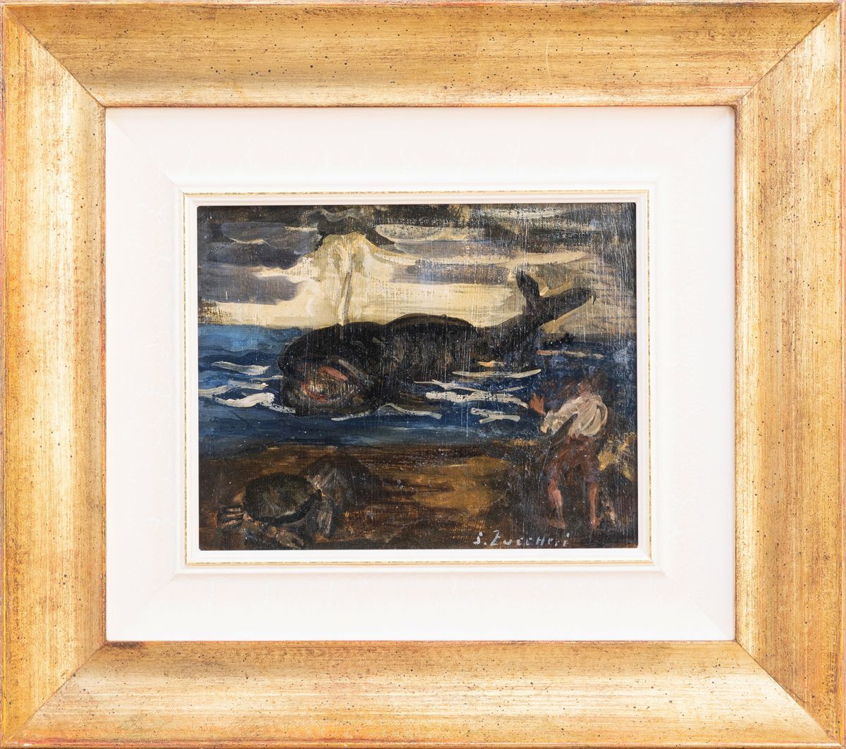 Luigi Zuccheri - Granchio, Balena e Figura