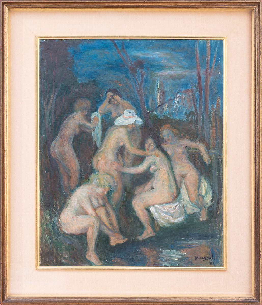 Mario Varagnolo - Bagnanti