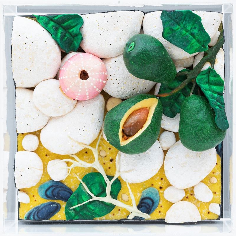 Piero Gilardi - Aguacate sulla Spiaggia