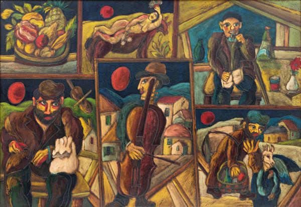 GIUSEPPE SERAFINI - Omaggio a Chagall