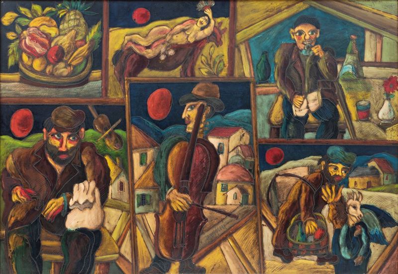 Giuseppe Serafini - Omaggio a Chagall