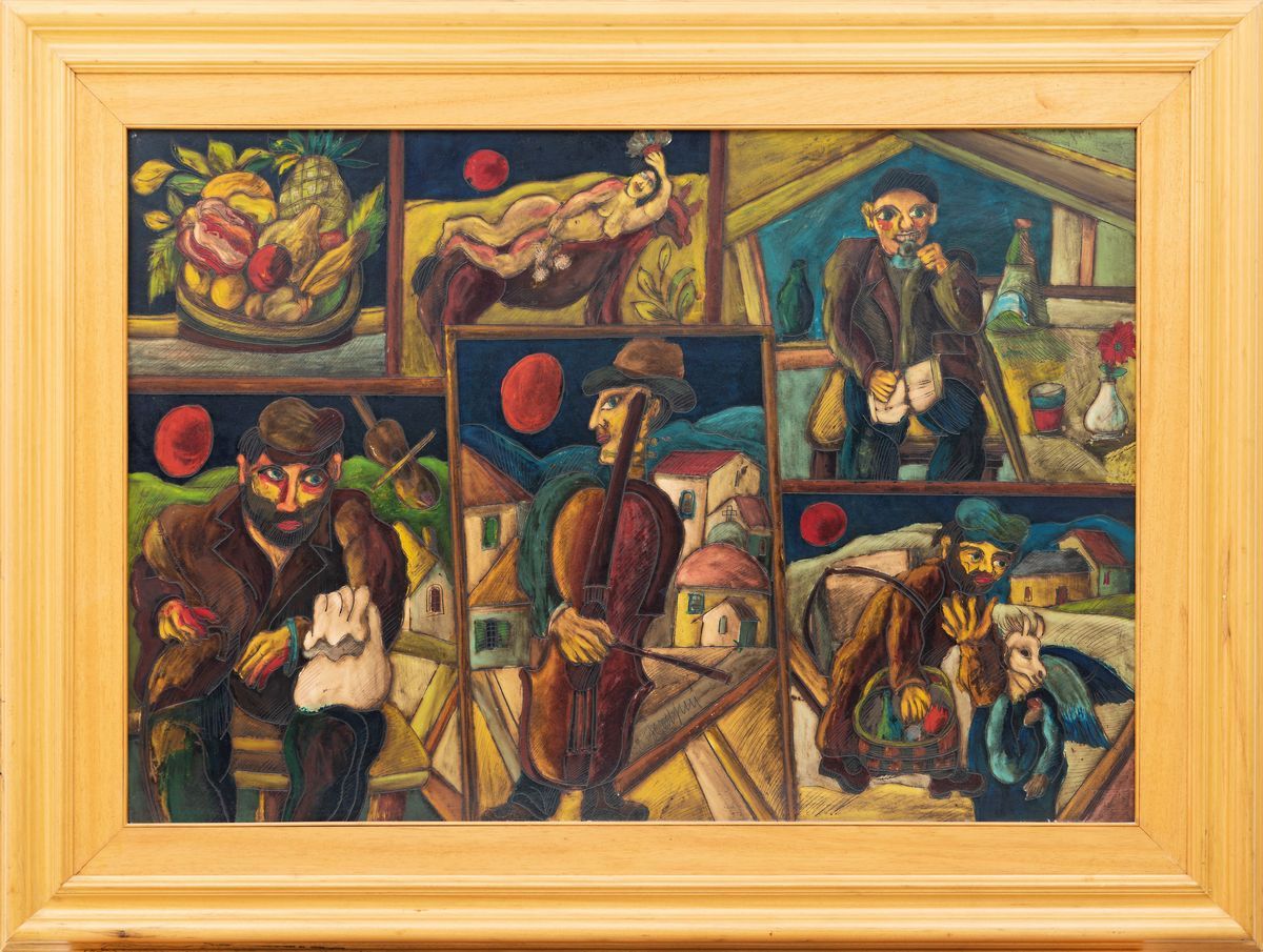 Giuseppe Serafini - Omaggio a Chagall