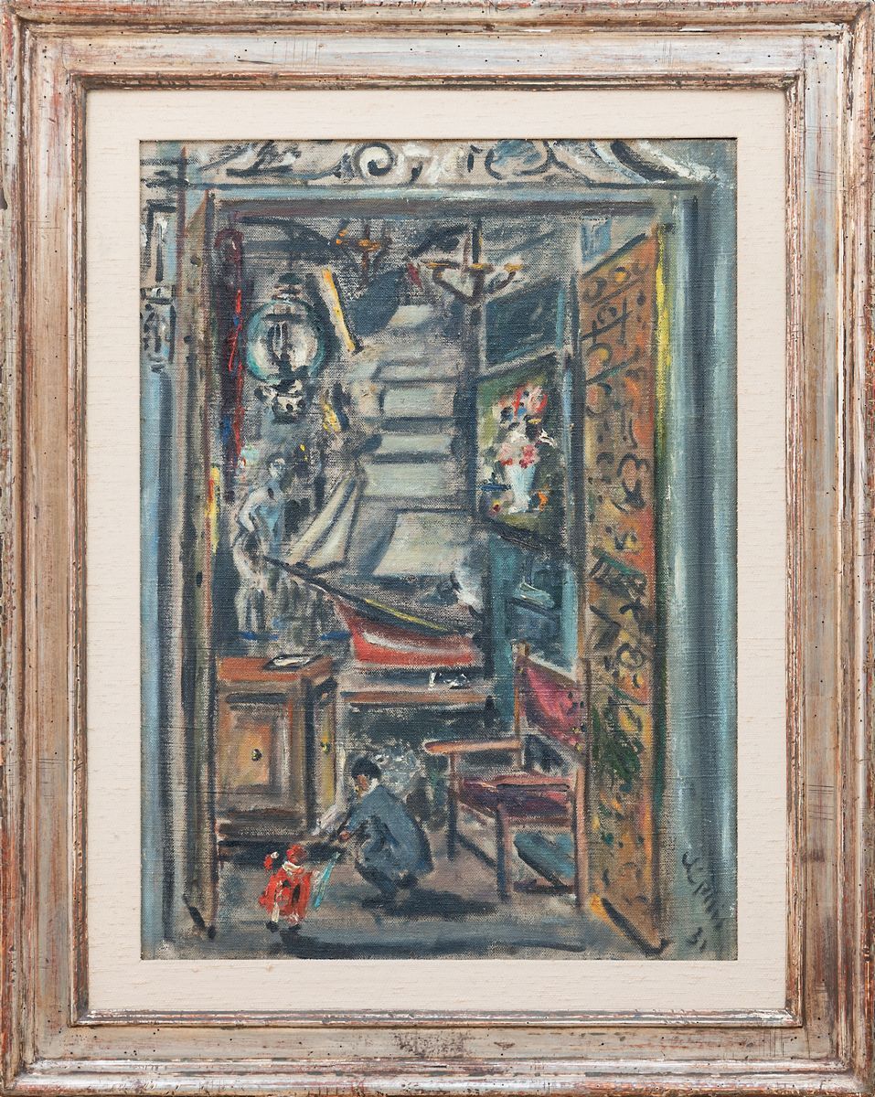 Filippo De Pisis - Bottega D'antiquario a Parigi