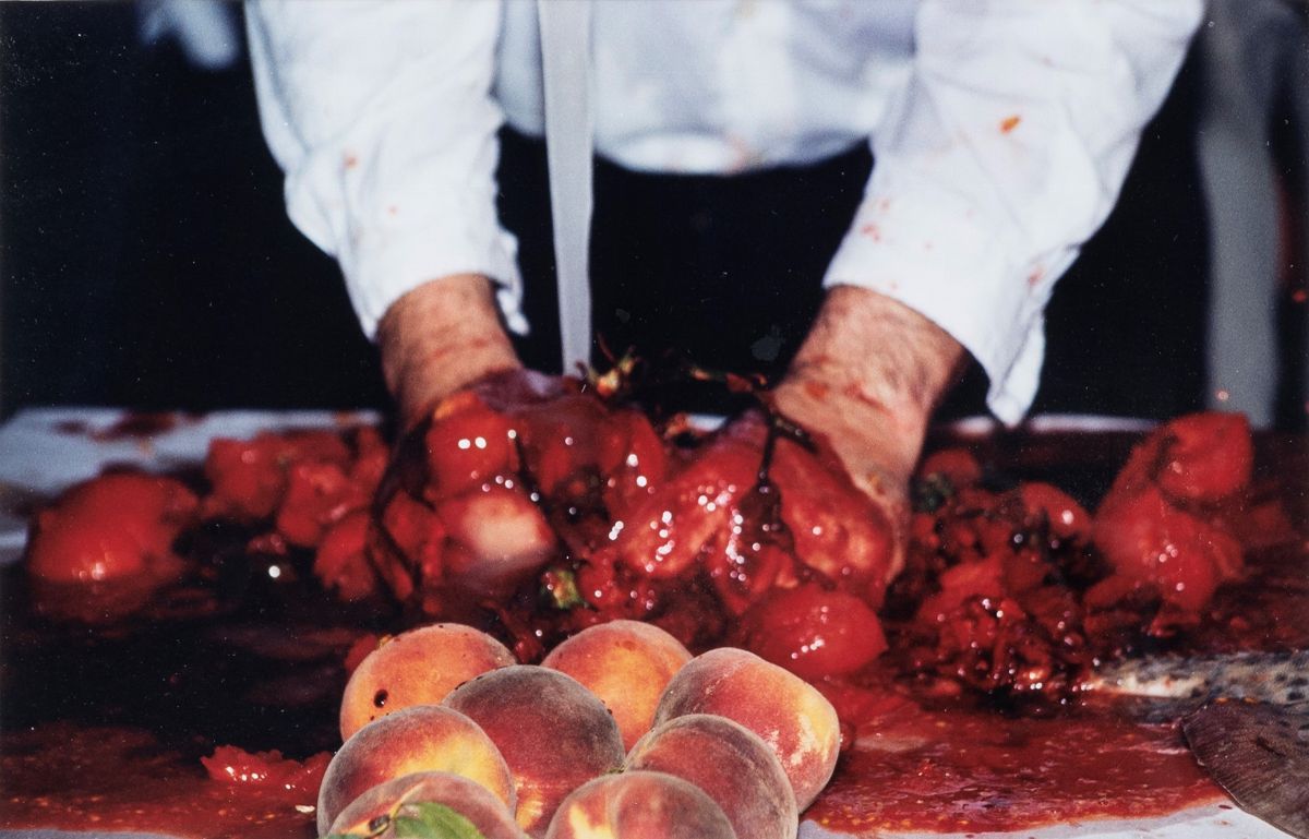 Hermann Nitsch - Santa Lucia 77. Blut. Opfer. Operation.