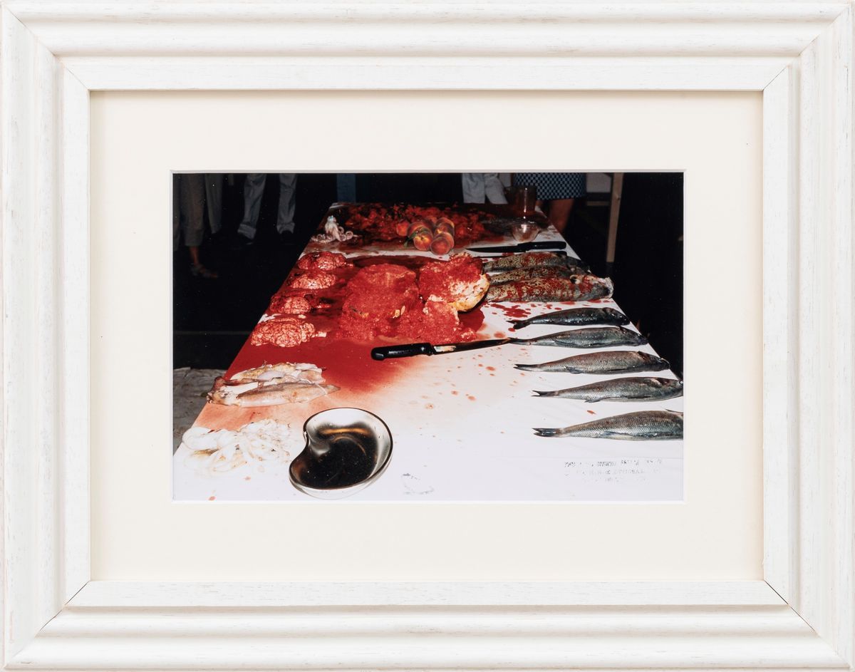 Hermann Nitsch - Santa Lucia 77. Blut. Opfer. Operation.