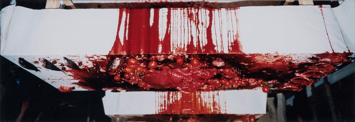 Hermann Nitsch - Santa Lucia 77. Blut. Opfer. Operation.