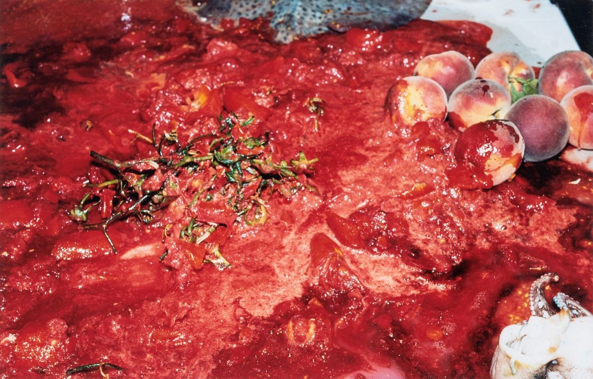 Hermann Nitsch - Santa Lucia 77. Blut. Opfer. Operation.
