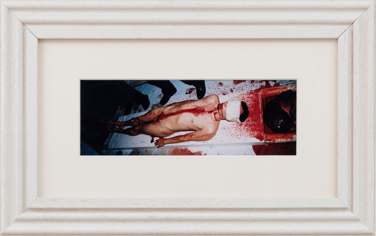 Hermann Nitsch - Santa Lucia 77. Blut. Opfer. Operation.