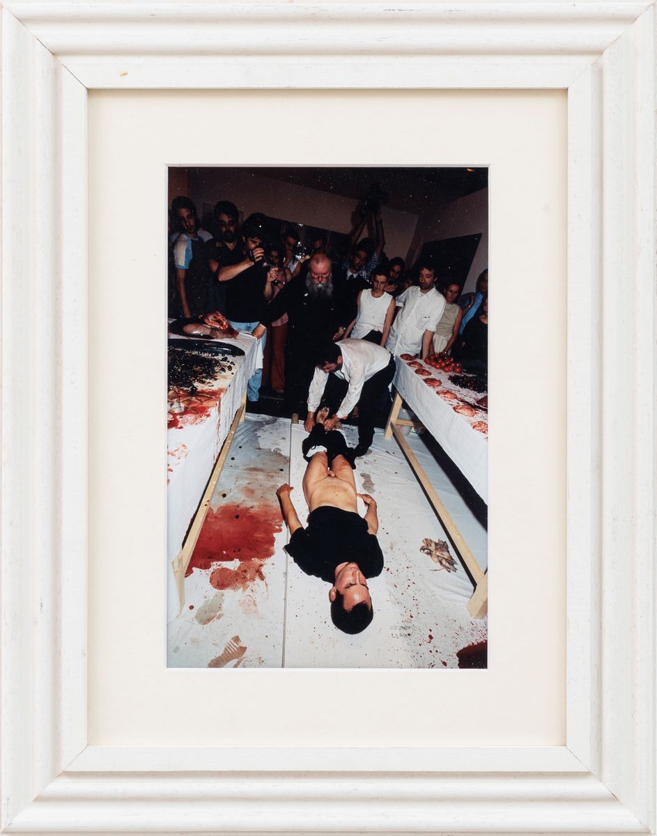 Hermann Nitsch - Santa Lucia 77. Blut. Opfer. Operation.