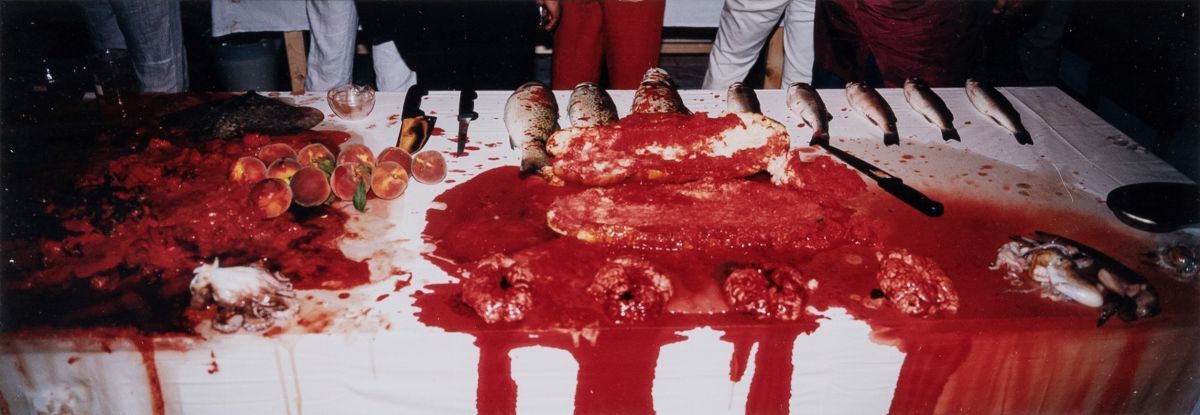 Hermann Nitsch - Santa Lucia 77. Blut. Opfer. Operation.