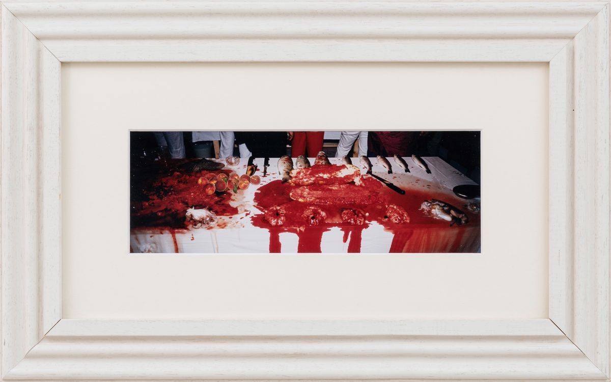 Hermann Nitsch - Santa Lucia 77. Blut. Opfer. Operation.