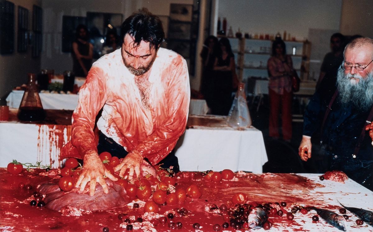 Hermann Nitsch - Santa Lucia 77. Blut. Opfer. Operation.