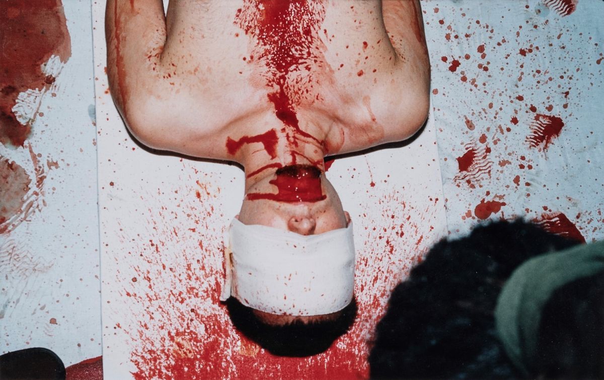 Hermann Nitsch - Santa Lucia 77. Blut. Opfer. Operation.