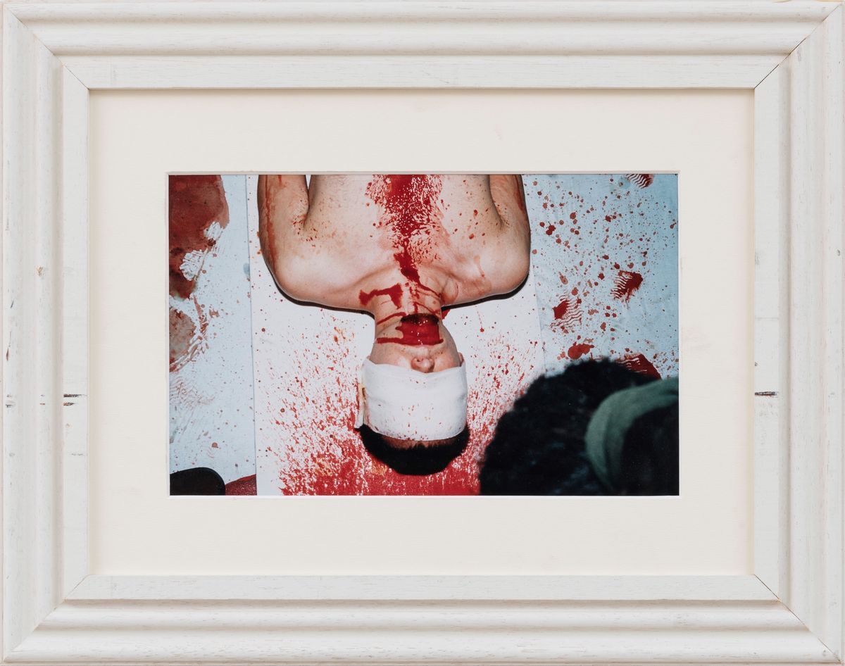 Hermann Nitsch - Santa Lucia 77. Blut. Opfer. Operation.