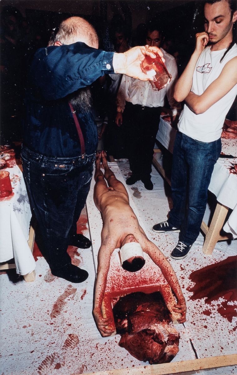 Hermann Nitsch - Santa Lucia 77. Blut. Opfer. Operation.