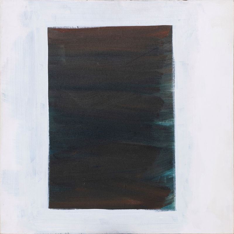 'Ritratto ad un rettangolo blu - rosso - verde - nero'