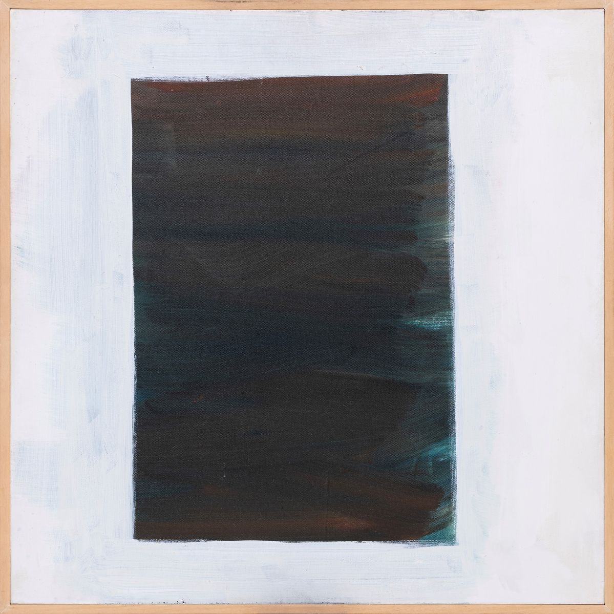 'Ritratto ad un rettangolo blu - rosso - verde - nero'