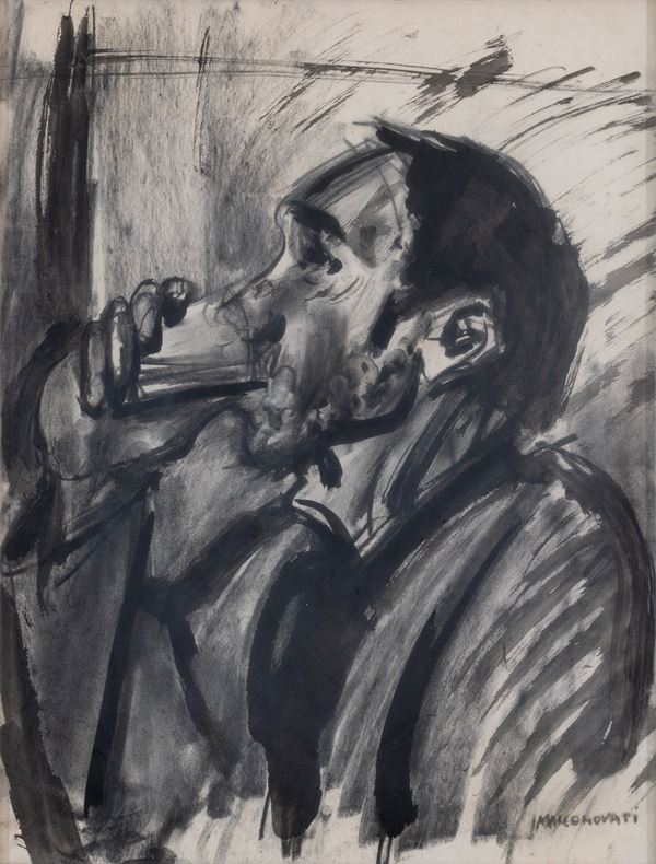 MARCO NOVATI - Portrait of a drinker
