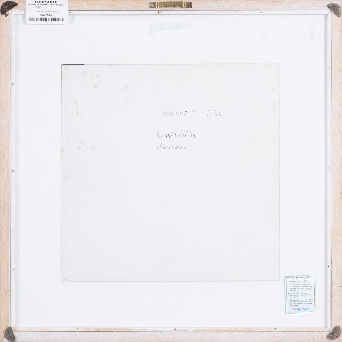 Reversibilità da chiaro scuro