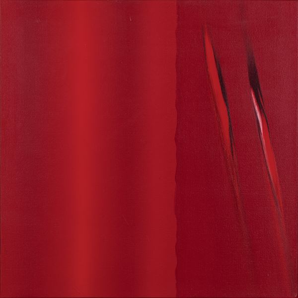 ENNIO FINZI - The reverse of the color in red