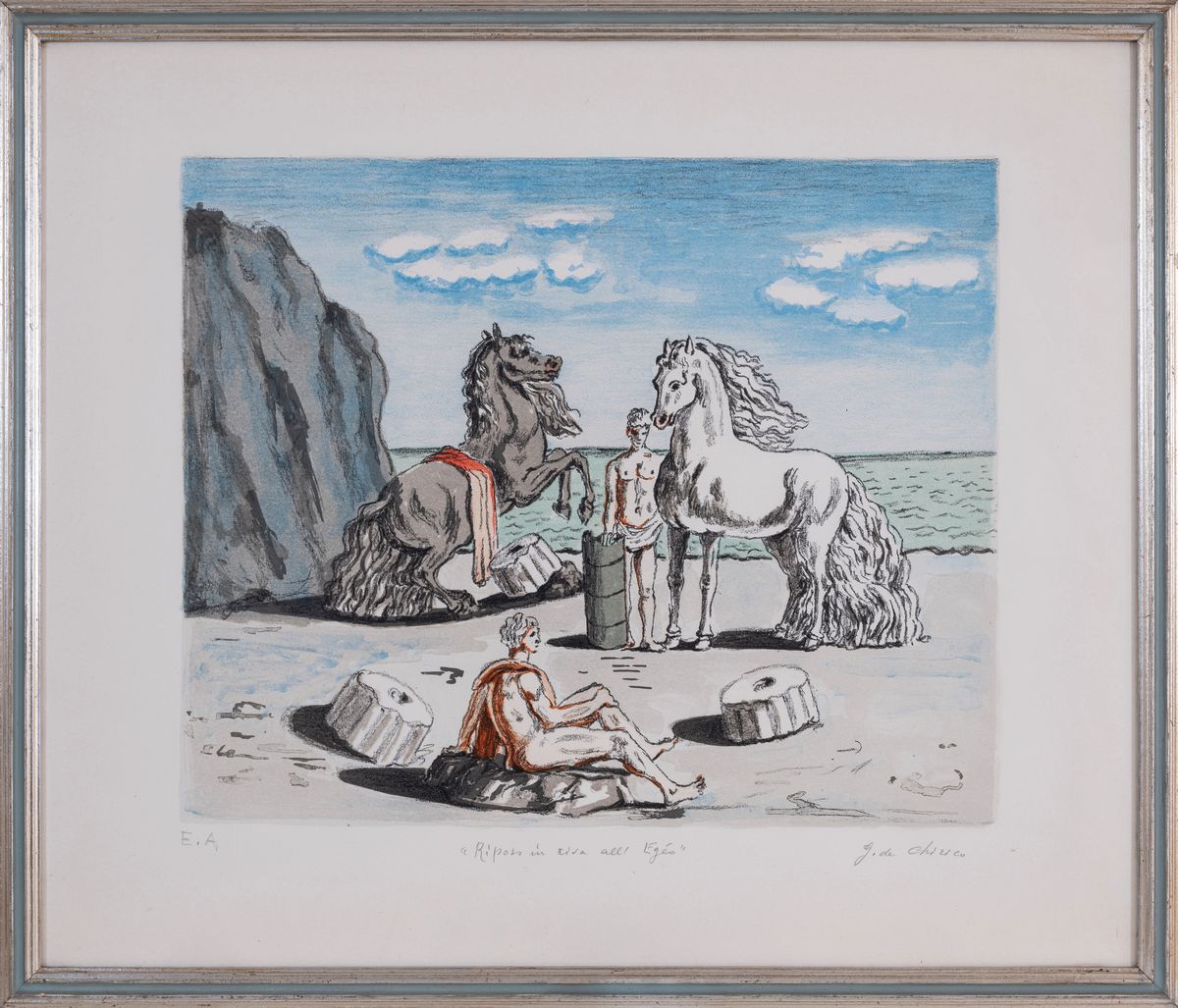 Riposo in riva all'Egeo