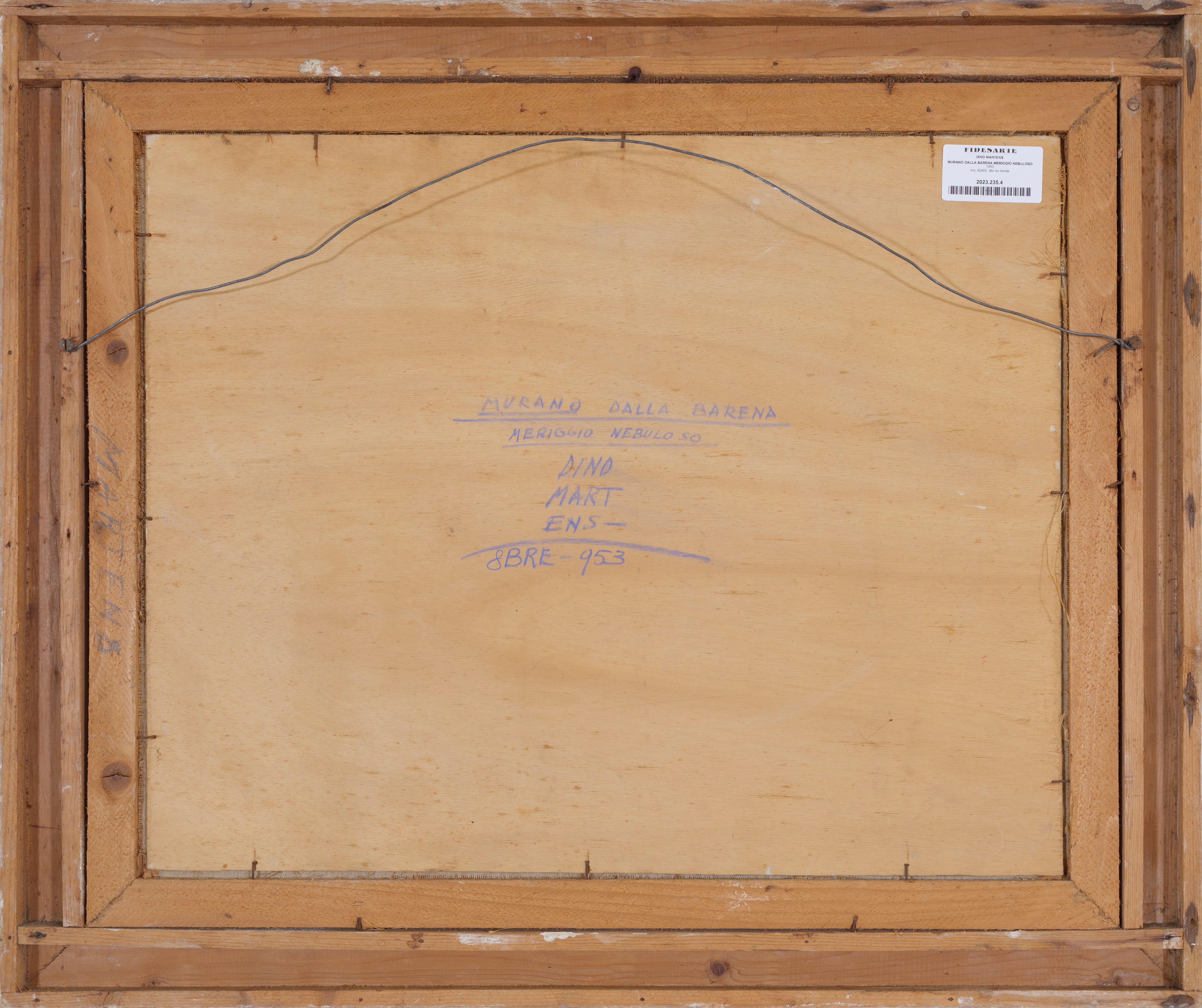 Murano dalla Barena Meriggio Nebuloso