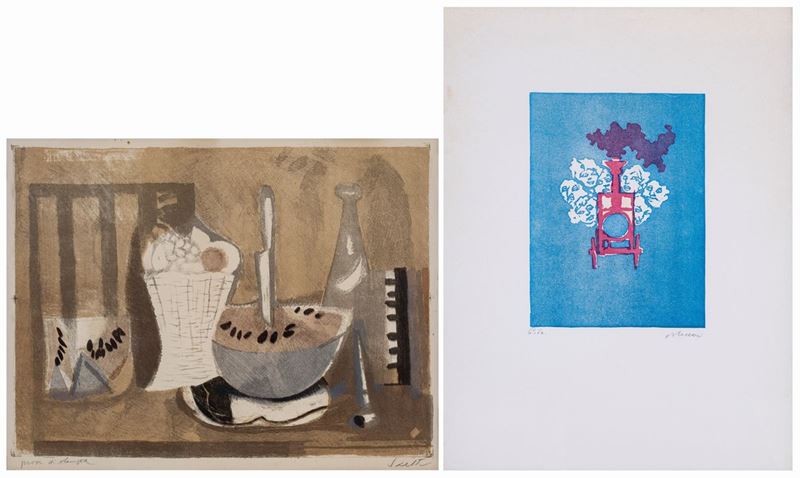 Natura morta e senza titolo