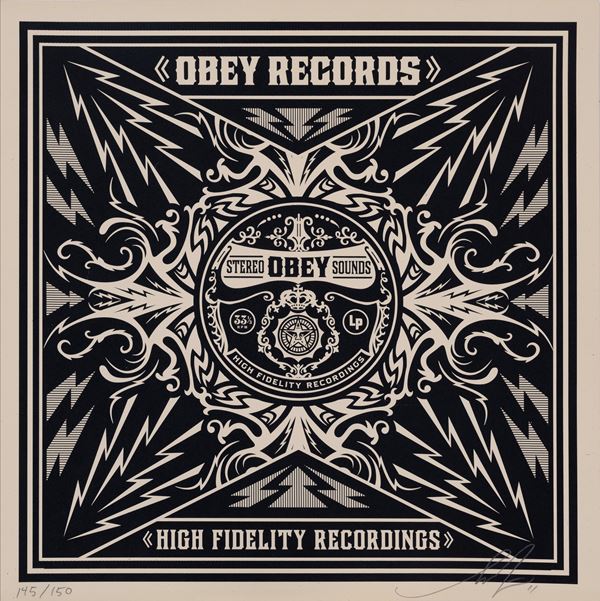 FRANK SHEPARD FAIREY - Obey records
