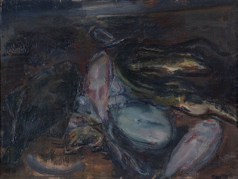 Natura morta con pesce