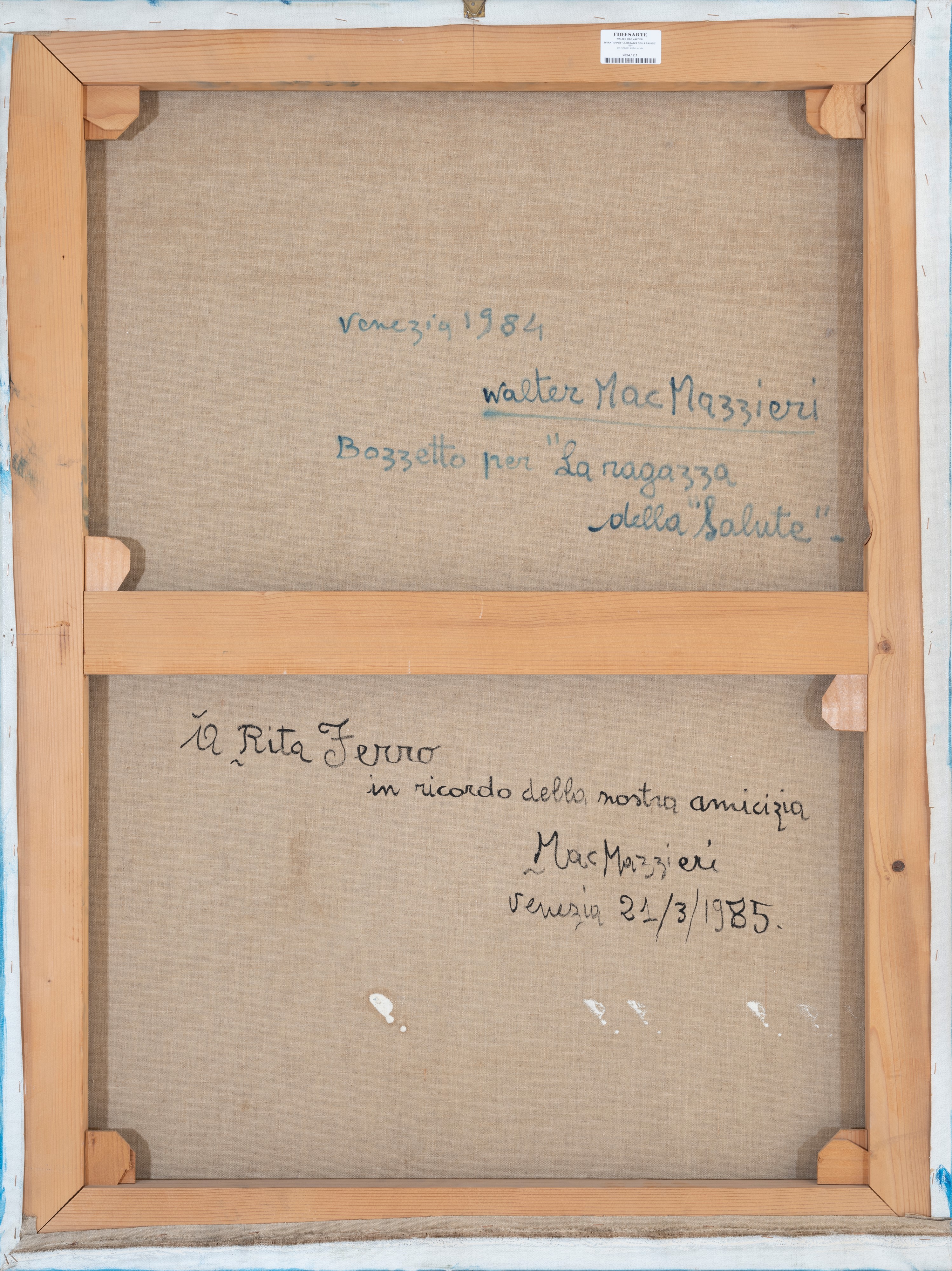 Bozzetto per "la ragazza della salute"