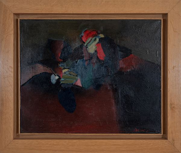 IGNAZIO DOLIACH : without title  - oil painting on canvas - Auction Asta a tempo di Arte Moderna e Contemporanea - Fidesarte - Casa d'aste