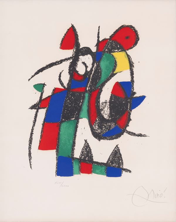 JOAN MIRO' - Pl.3 from 'Joan Miró Litógrafo II'