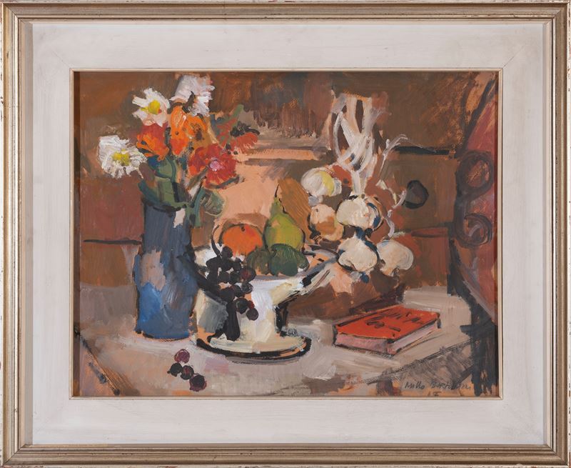 Natura morta con l'aglio