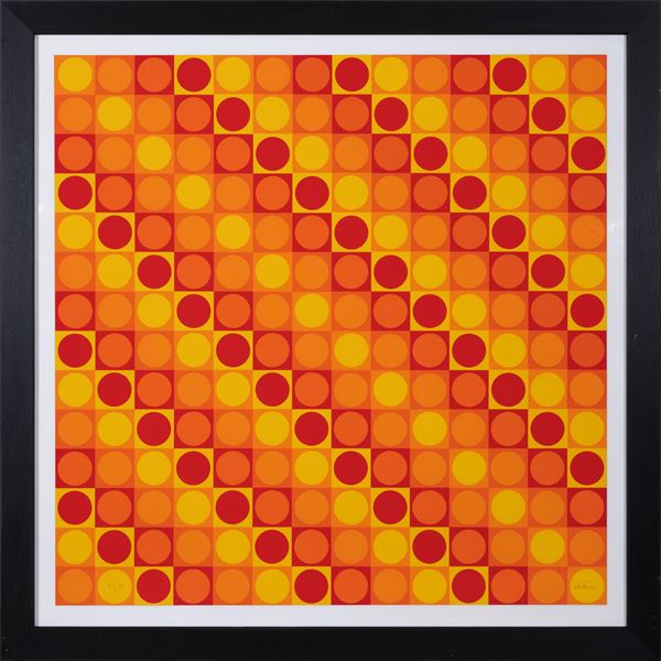 JOEL STEIN : senza titolo  - serigrafia es. 71/150 - Asta Asta a tempo di multipli d'Autore - Fidesarte - Casa d'aste