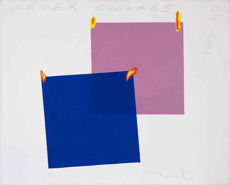 Leger collage of art